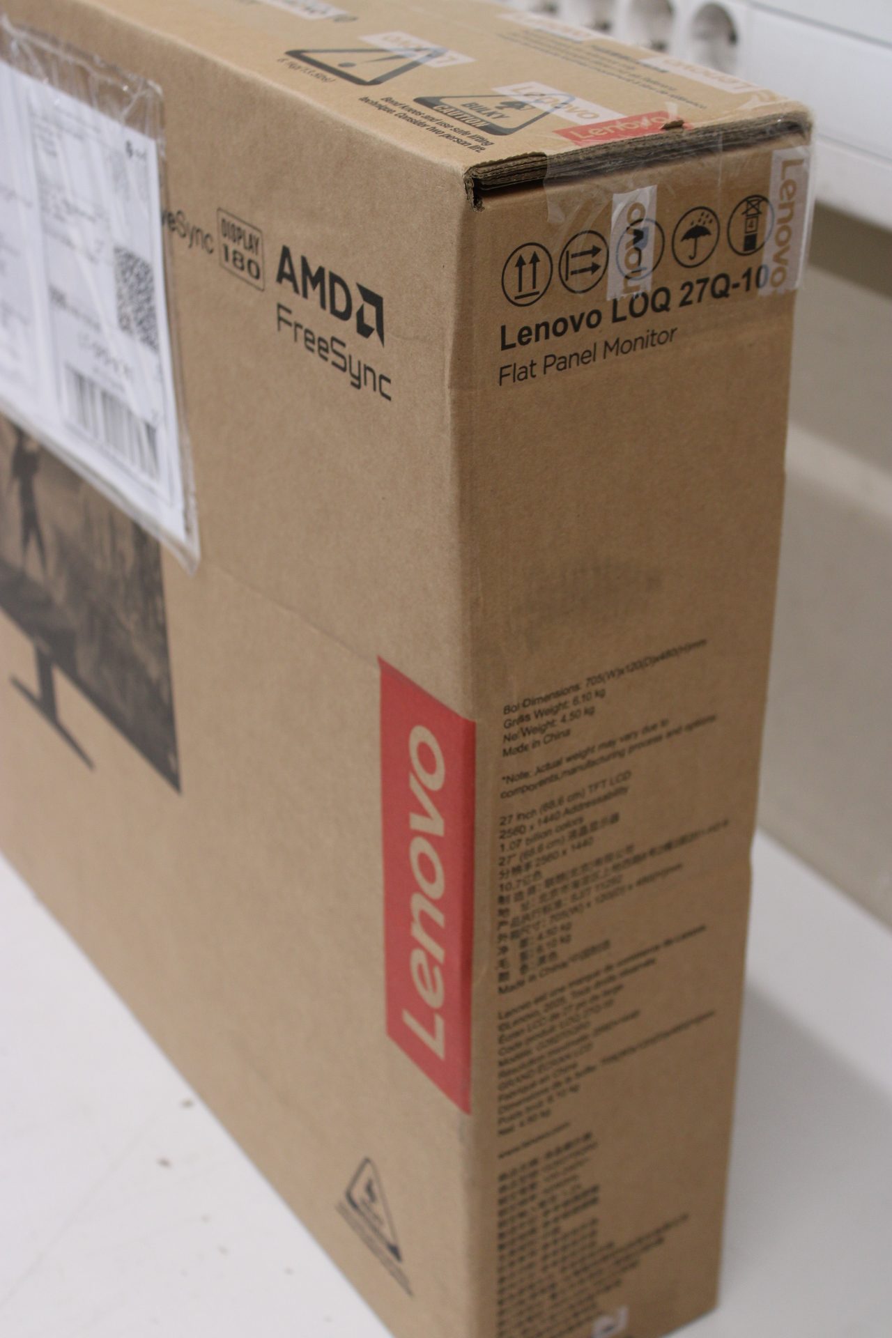 SALE OUT. Lenovo LOQ 27Q-10 27 inch Monitor SALE OUT. Lenovo LOQ 27Q-10 27 " IPS QHD 16:9 180 Hz 0.5/1/2/3/4 ms 2560 x 1440 pixels 300 cd/m² 2 Grey Warranty 36 month(s) DAMAGED PACKAGING - Image 2