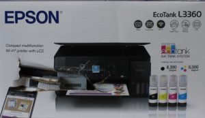 SALE OUT. Epson EcoTank L3360 Multifunctional Printer SALE OUT. Epson EcoTank L3360 Inkjet Colour Multifuction Printer A4 Wi-Fi Black DAMAGED PACKAGING