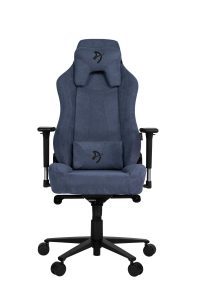 Arozzi Vernazza Soft Fabric Gaming chair Fabric Upholstery Blue