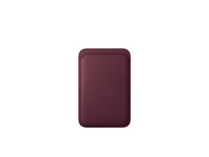APPLE iPhone FineWoven Wallet with MagSafe - Burgundy