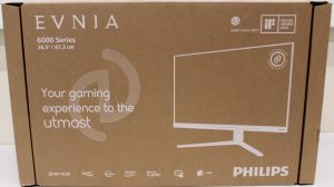 SALE OUT. PHILIPS 27M2N6501L/00 27" 2560x1440/16:9/0.03ms/400cd/m²/HDMI DisplayPort Headphone out SALE OUT. Philips 27M2N6501L/00 27 " QD-OLED 16:9 240 Hz 0.03 ms 2560 x 1440 pixels 400 cd/m² HDMI ports quantity 2 White Warranty 24 month(s) DAMAGED PACKAGING
