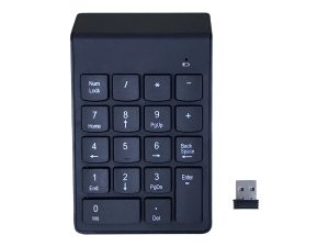 Gembird Numeric keypad KPD-W-02 Wireless N/A Black