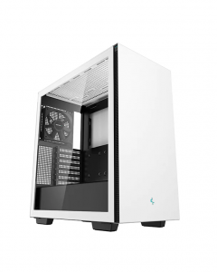 Deepcool MID TOWER CASE CH510 Side window Mid-Tower ATX PS2 White