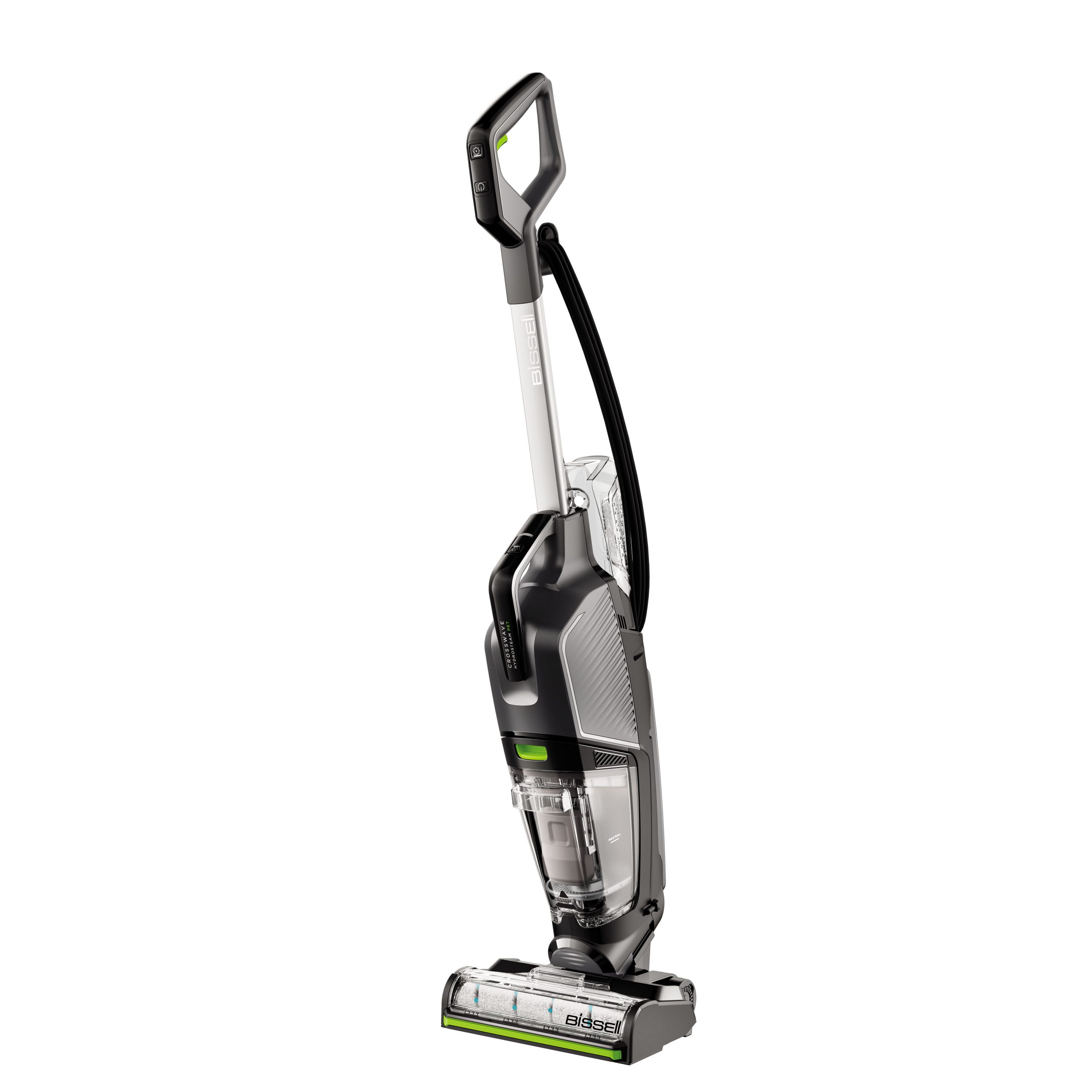 Bissell All-in one Multi-Surface Cleaner 3527N Crosswave HydroSteam Pet Select Corded operating Washing function 1100 W N/A V Titanium/Black/Silver/Lime