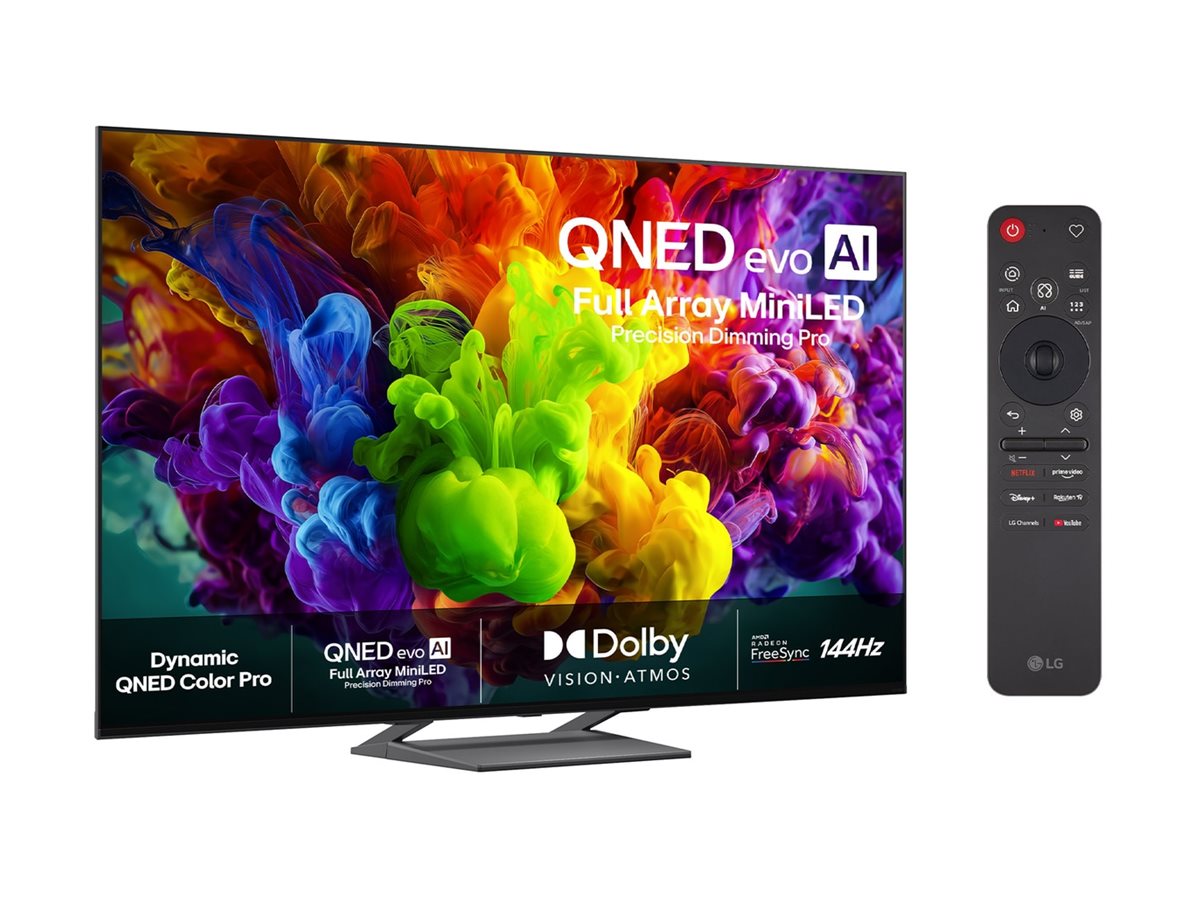 LG QNED 4K evo AI Mini LED TV 65QNED93B6A 65 Smart TV webOS UHD Black - Image 3