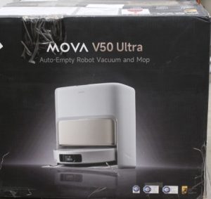 SALE OUT. MOVA V50 Ultra Robot Vacuum, White MOVA Robot Vacuum V50 Ultra Wet&Dry 6400 mAh Dust capacity 3.2 L 24000 Pa White DAMAGED PACKAGING 34 month(s)