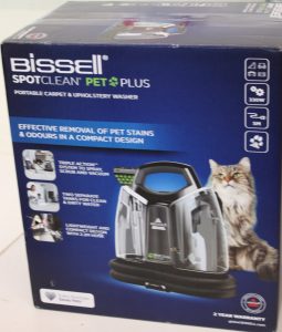 SALE OUT. Bissell SpotClean Pet Plus Bissell SpotClean Pet Plus Cleaner 37241 Corded operating 330 W Black/Titanium 23 month(s) DAMAGED PACKAGING