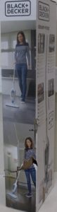 BLACK & DECKER Steam Mop FSMH13E5-QS Corded operating 1300 W White Warranty 9 month(s) DAMAGED PACKAGING