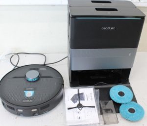 SALE OUT. Cecotec Conga X70 Robotic vacuum cleaner, dust and water base Cecotec Conga X70 Robot Vacuum Cleaner Operating time (max) 240 min Wet&Dry 5200 mAh 15000 Pa Black USED 22 month(s)