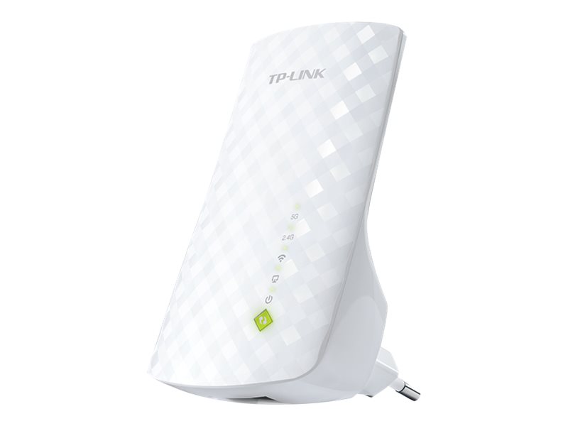 TP-LINK Extender RE200 802.11ac 2.4GHz/5GHz 300+433 Mbit/s 10/100 Mbit/s Ethernet LAN (RJ-45) ports 1 MU-MiMO No no PoE Antenna type 3xInternal - Image 2