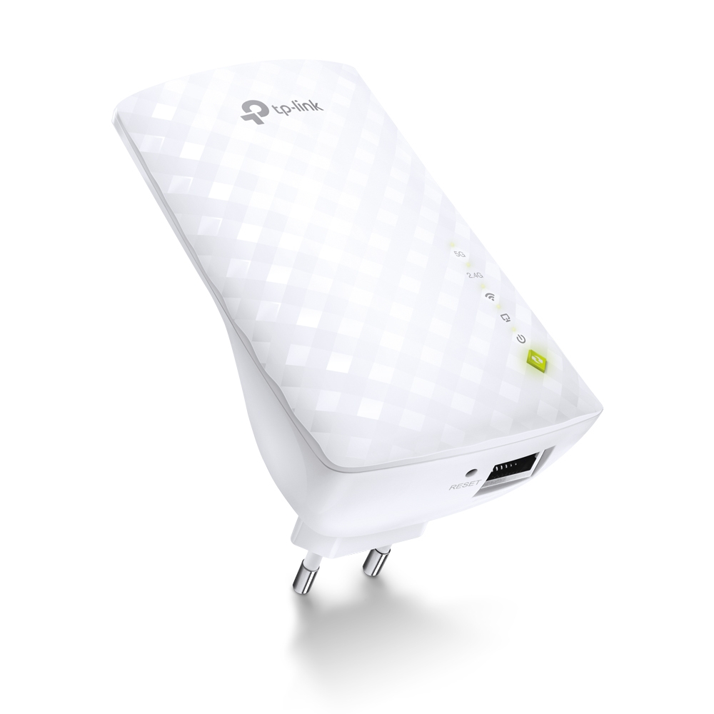 TP-LINK Extender RE200 802.11ac 2.4GHz/5GHz 300+433 Mbit/s 10/100 Mbit/s Ethernet LAN (RJ-45) ports 1 MU-MiMO No no PoE Antenna type 3xInternal - Image 5