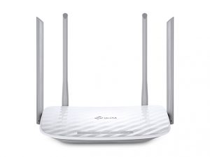 TP-LINK Router Archer C50 802.11ac 300+867 Mbit/s 10/100 Mbit/s Ethernet LAN (RJ-45) ports 4 Mesh Support No MU-MiMO No No mobile broadband Antenna type 2xExternal
