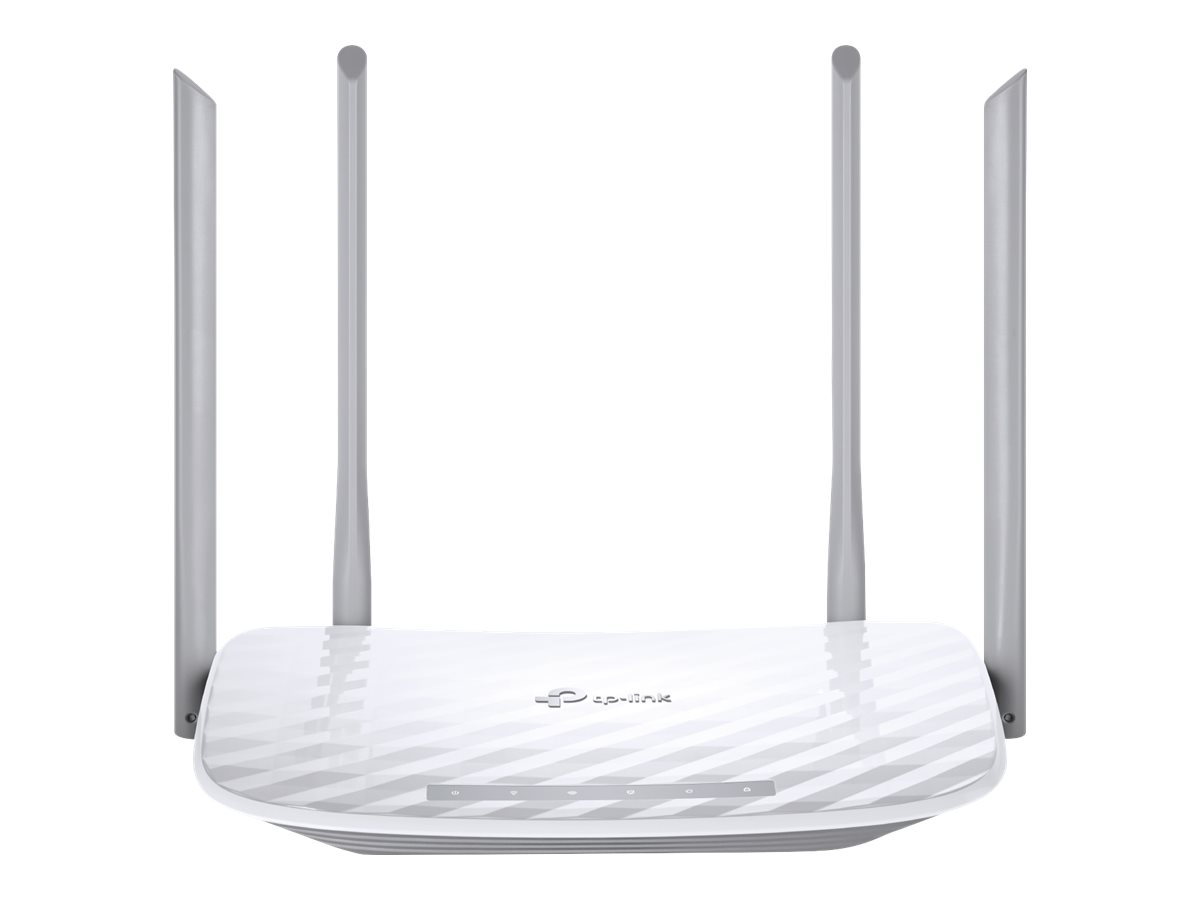 TP-LINK Router Archer C50 802.11ac 300+867 Mbit/s 10/100 Mbit/s Ethernet LAN (RJ-45) ports 4 Mesh Support No MU-MiMO No No mobile broadband Antenna type 2xExternal - Image 3