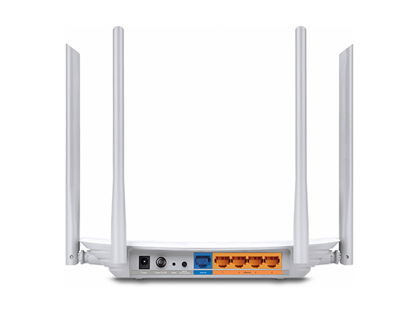 TP-LINK Router Archer C50 802.11ac 300+867 Mbit/s 10/100 Mbit/s Ethernet LAN (RJ-45) ports 4 Mesh Support No MU-MiMO No No mobile broadband Antenna type 2xExternal - Image 6