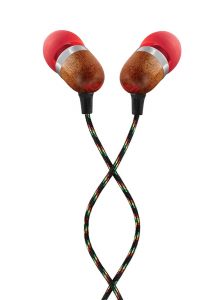 Marley Earbuds Smile Jamaica Wired In-ear Microphone Red
