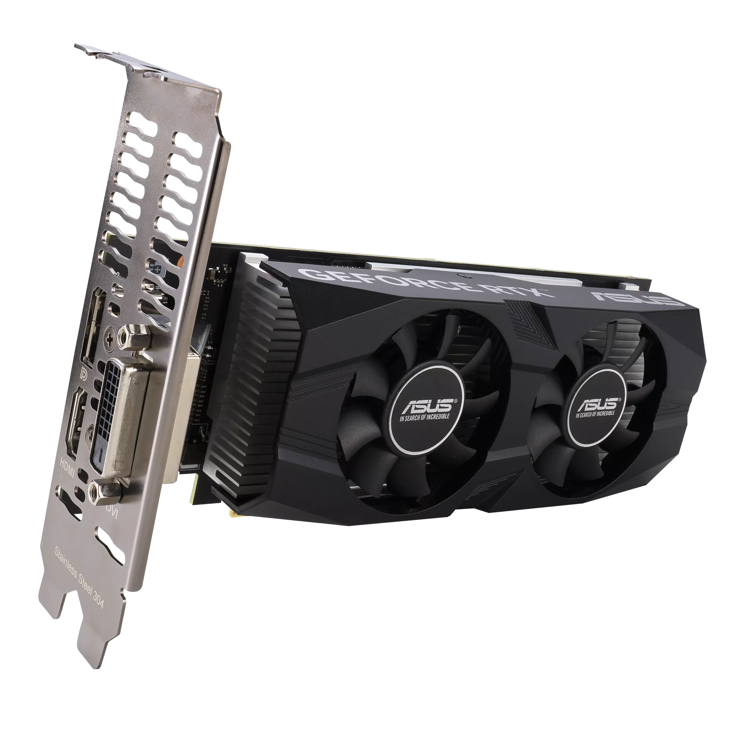 Asus GeForce RTX 3050 LP BRK OC Edition 6GB GDDR6 NVIDIA 6 GB GeForce RTX 3050 GDDR6 DVI-D ports quantity 1 HDMI ports quantity 1 PCI Express 4.0 - Pilt 2