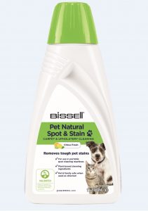 Bissell PET Spot and Stain Portable Carpet Cleaning Solution 1000 ml