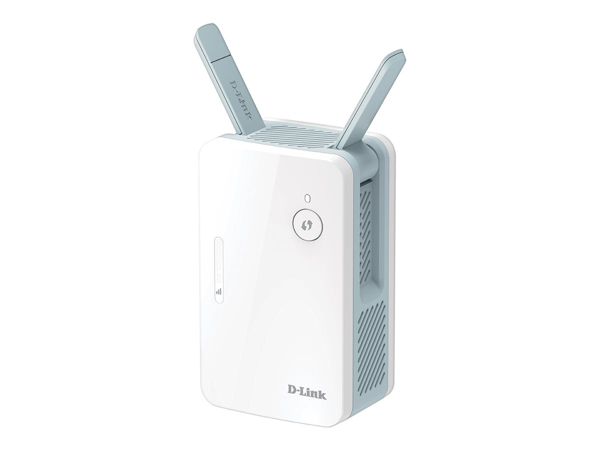 D-Link AX1500 Mesh Range Extender E15/E 802.11ac 300+1200 Mbit/s 10/100/1000 Mbit/s Ethernet LAN (RJ-45) ports 1 No mobile broadband MU-MiMO Yes Antenna type 2xExternal - Image 3
