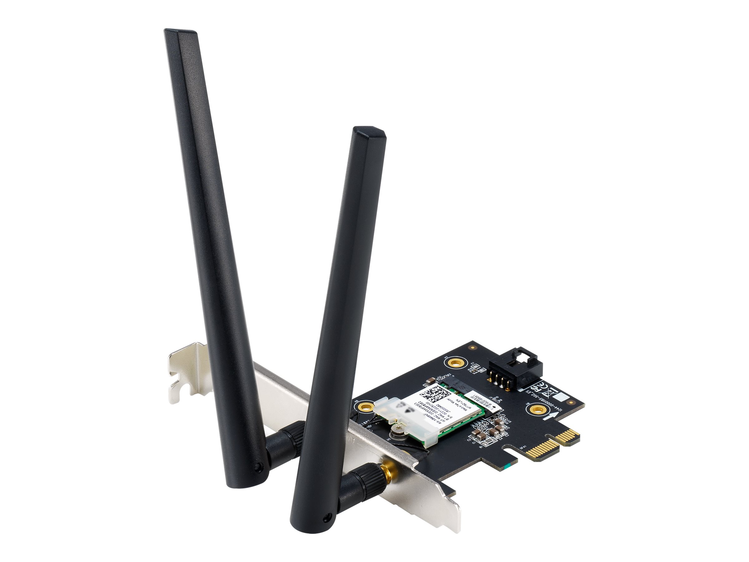 Asus Wi-Fi Adapter, Tri-Band, Wi-Fi 6E Adapter PCE-AXE5400 802.11ax 574/2402/2042 Mbit/s Mesh Support No MU-MiMO No No mobile broadband 36 month(s)
