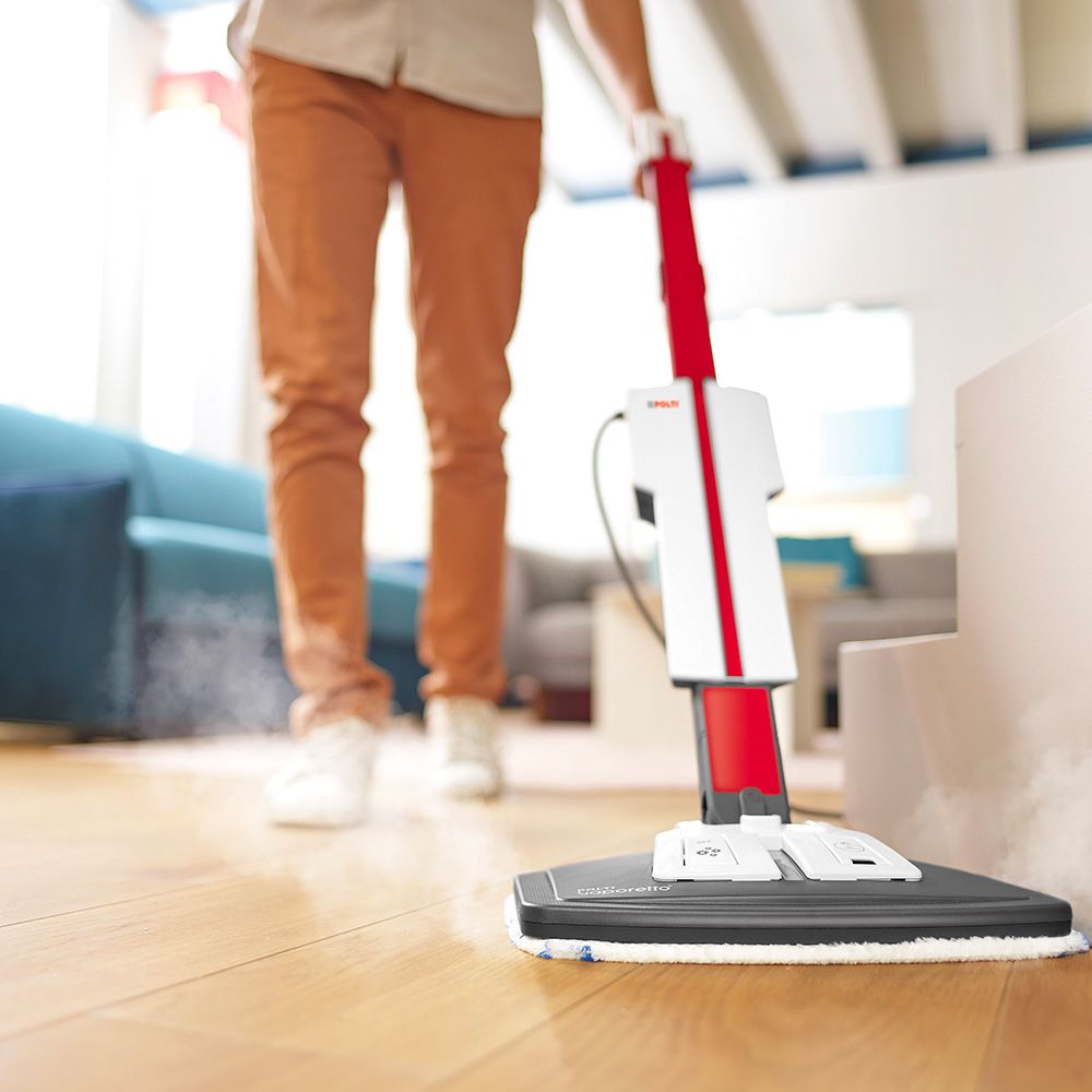 Polti Steam mop with integrated portable cleaner PTEU0306 Vaporetto SV650 Style 2-in-1 Power 1500 W Steam pressure Not Applicable bar Water tank capacity 0.5 L Red/White - Image 5