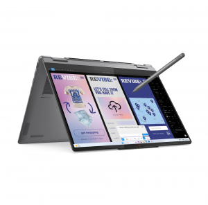 Lenovo- Yoga 7 2-in-1 14ILL10 Intel Luna Grey 14 " OLED Touchscreen WUXGA 1920 x 1200 pixels Intel Core Ultra 7 256V 16 GB Soldered LPDDR5X Solid-state drive capacity 512 GB Intel Arc Graphics 140V Windows 11 Home 802.11be Bluetooth version 5.4 Keyboard language English Keyboard backlit Warranty 24 month(s) Battery warranty 12 month(s)