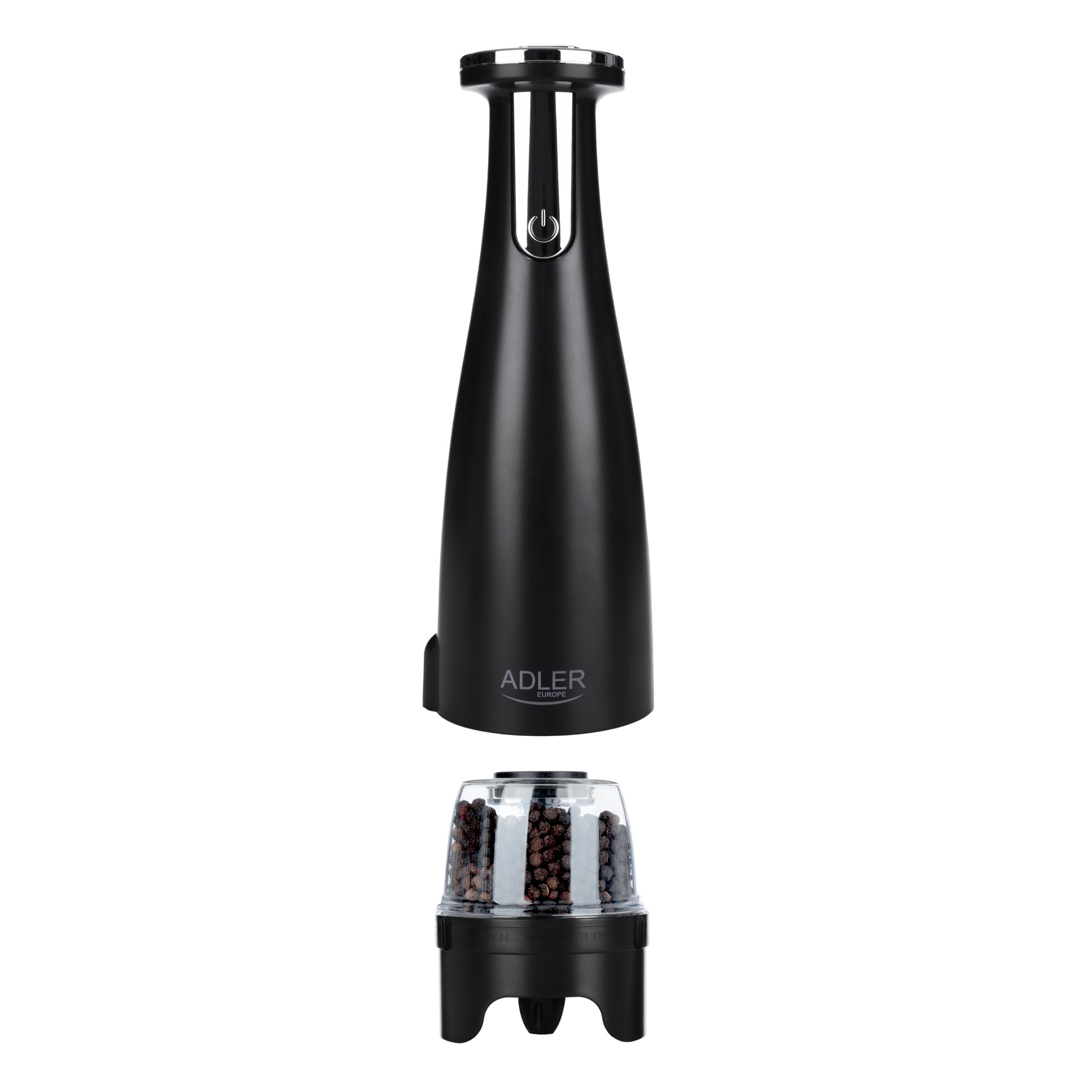 Adler Electric Salt and pepper grinder AD 4449b Housing material ABS plastic 7 W Lithium Matte Black - Image 4
