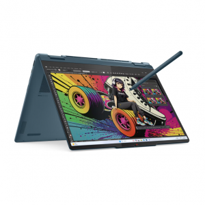 Lenovo- Yoga 7 2-in-1 14AKP10 AMD Tidal Teal 14 " OLED WUXGA 1920 x 1200 pixels AMD Ryzen AI 7 350 16 GB Soldered LPDDR5 Solid-state drive capacity 512 GB AMD Radeon 860M Graphics Windows 11 Home 802.11be Bluetooth version 5.4 Keyboard language English Keyboard backlit Warranty 24 month(s) Battery warranty 12 month(s)