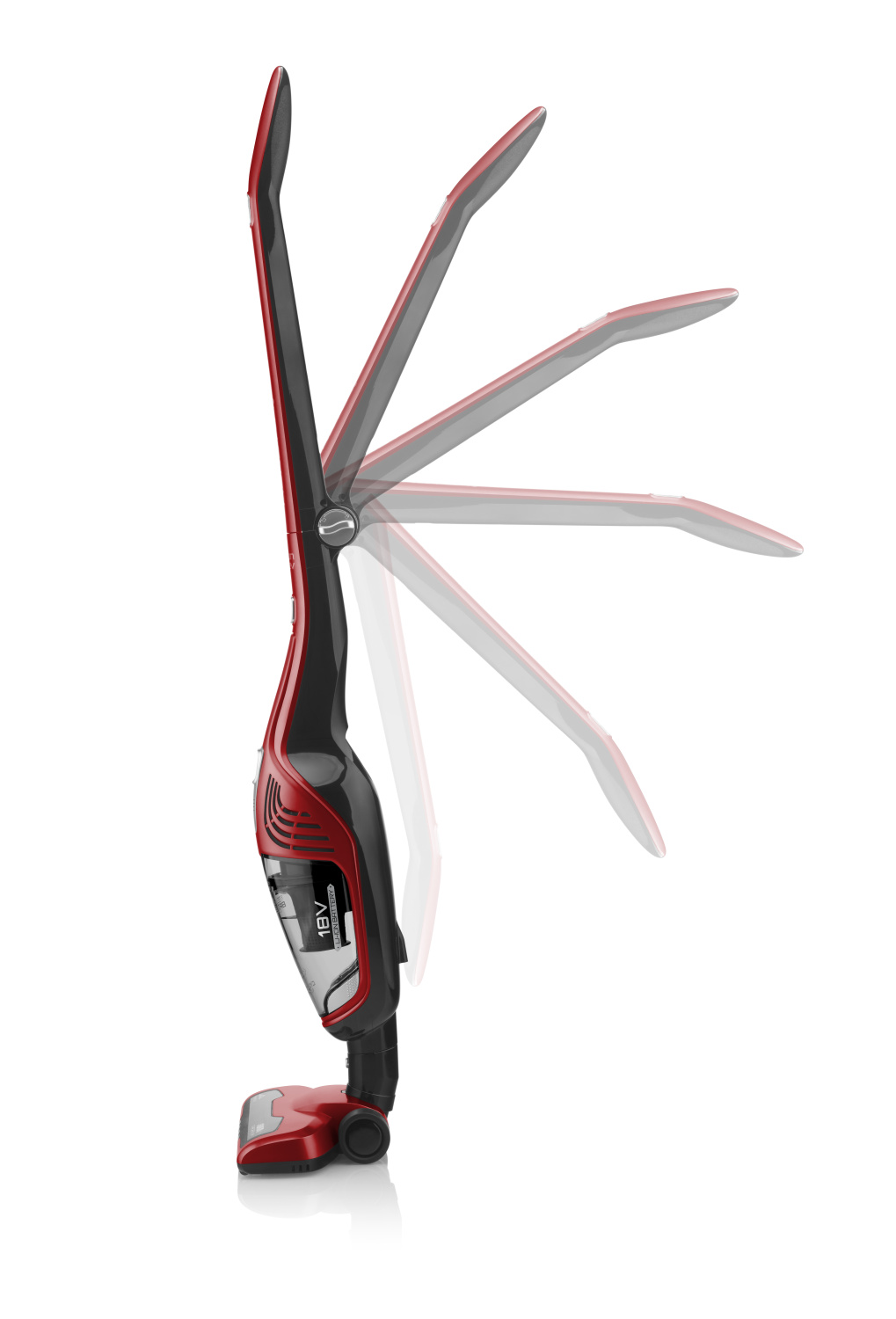 ETA Vacuum Cleaner ETA445390000 Moneto II Cordless operating Handstick 2in1 N/A W 18 V Operating time (max) 45 min Red/Black - Image 4