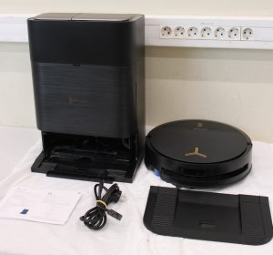 SALE OUT. Ecovacs Robotic Vacuum Cleaner DEEBOT X9 PRO OMNI Wet&Dry Li-ion 6400 mAh Dust capacity 0.22 L 16600 Pa Black DAMAGED PACKAGING, USED, DIRTY, SCRATCHED