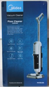 SALE OUT. Midea Cordless Vacuum Cleaner X10 Wet and Dry 220 W 22.2 V Operating time (max) 35 min Black Warranty 24 month(s) DAMAGED PACKAGING, USED, DIRTY, SCRATCHED AND WET ITEM. WRONG SN ON PACKAGING