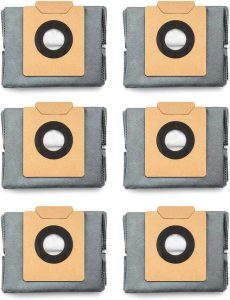 Anker Eufy 6-Pack Large Capacity Dust Bags Compatible with C20 Omni Robot Vacuum