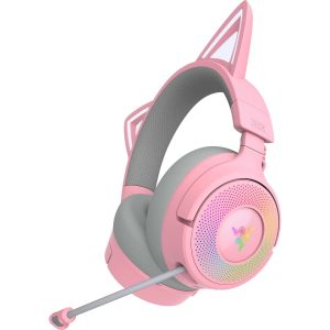 Razer Headset Kraken Kitty V3 Pro Bluetooth Over-Ear Quartz