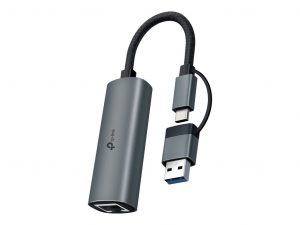 TP-LINK USB Type-C to RJ45 Gigabit Ethernet Network Adapter UE310C Ethernet LAN (RJ-45) ports 1 MU-MiMO No no PoE
