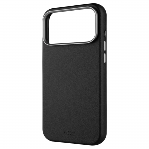 Fixed MagLeather Back cover Apple iPhone 17 Pro Max Leather Black MagSafe