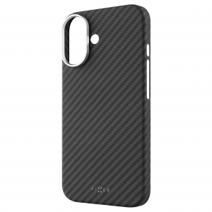 Fixed Back cover Apple iPhone 17 Aramid fibers Black MagVelar with MagSafe