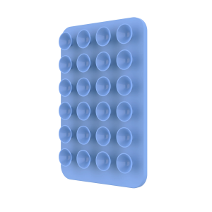 Fixed MagMate MagSafe Holder With Suction Cups Apple iPhone 12 and newer, or any phone with a MagSafe case Liquid Silicone Blue