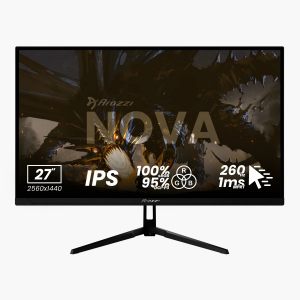 Arozzi Nova 27" IPS, 260Hz, Computer Monitor - Black