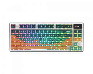 MSI FORGE GK600 TKL WIRELESS MARS Gaming Keyboard Wireless US Bluetooth Wireless connection Mechanical Linear