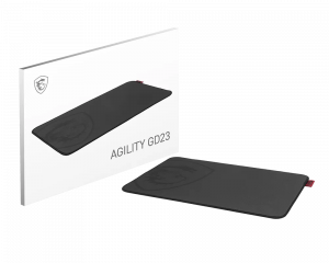 MSI Agility GD23 Mouse pad 220 x 320 x 3 mm Black