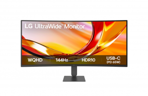 LG 34U640B-B UltraWide 34 " VA WQHD 21:9 144 Hz 5 ms 3440 x 1440 pixels 300 cd/m² HDMI ports quantity 2