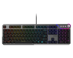 MSI STRIKE 600 V2 SILENT Gaming keyboard Wired US Mechanical - Silent
