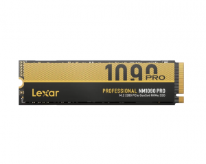 Lexar SSD NM1090 Pro 4000 GB SSD form factor M.2 2280 Solid-state drive interface PCIe Gen 5x4 Read speed 14000 MB/s Write speed 13000 MB/s