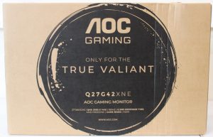 SALE OUT. AOC Gaming Q27G42XNE 27", 2560x1440/1ms/300cd/m², HDMI, DisplayPort, Headphone Out SALE OUT. AOC Q27G42XNE 27 " VA QHD 16:9 180 Hz 1 ms 2560 x 1440 pixels 300 cd/m² HDMI ports quantity 2 Black Warranty 36 month(s) DAMAGED PACKAGING