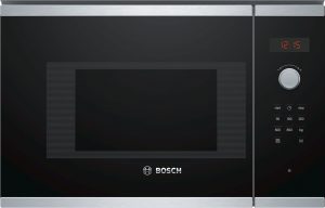 Bosch Microwave Oven BFL523MS0 Built-in 20 L 800 W Stainless steel/Black