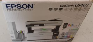 SALE OUT. Epson EcoTank L6460 Printer / copier / scanner Colour Ink-jet A4/Legal Grey DAMAGED PACKAGING SALE OUT. Epson Multifunctional printer EcoTank L6460 Inkjet 3-in-1 Wi-Fi Black and white DAMAGED PACKAGING