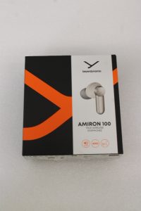SALE OUT. Beyerdynamic Amiron 100 cream TWS Earphones with charging case, 5 pairs of eartips and USB cable SALE OUT. Beyerdynamic True Wireless Earphones Amiron 100 Built-in microphone Bluetooth ANC Cream DEMO