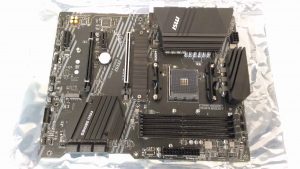 SALE OUT. MSI B550-A PRO Processor family AMD Processor socket AM4 DDR4 DIMM Memory slots 4 Supported hard disk drive interfaces SATA, M.2 Number of SATA connectors 6 Chipset AMD B550 ATX USED, REFURBISHED.WITHOUT ORIGINAL PACKAGING, MANUALS AND ACCESORIES ONLY BACK PANEL