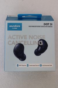 SALE OUT. Anker Soundcore Dot 3i True-Wireless Earbuds, Blue SALE OUT. Anker Soundcore True-Wireless Earbuds Dot 3i Bluetooth In-Ear Microphone Navy Blue USED, DIRTY Wireless