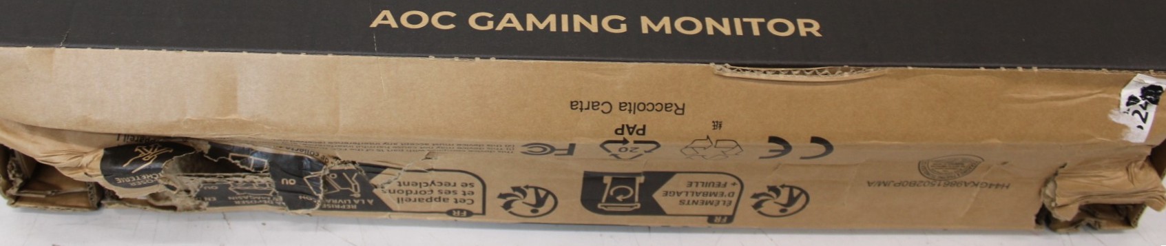 AOC 24G4HA 23,8“ 1920x1080/16:9/300 cd/m²/1 ms/HDMI, DisplayPort, Headphone out SALE OUT. 24G4HA 24 " Fast IPS FHD 16:9 200 Hz 0.5 ms 1920 x 1080 pixels 300 cd/m² HDMI ports quantity 2 Black, Red Warranty 36 month(s) DAMAGED PACKAGING - Pilt 2