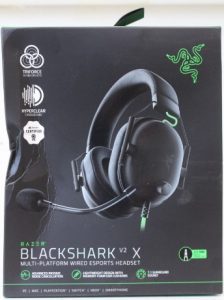 SALE OUT. Razer BlackShark V2 X Gaming Headset, Over-Ear, Wired, Microphone, Black Razer Gaming Headset BlackShark V2 X Wired Over-Ear DAMAGED PACKAGING Warranty 24 month(s)